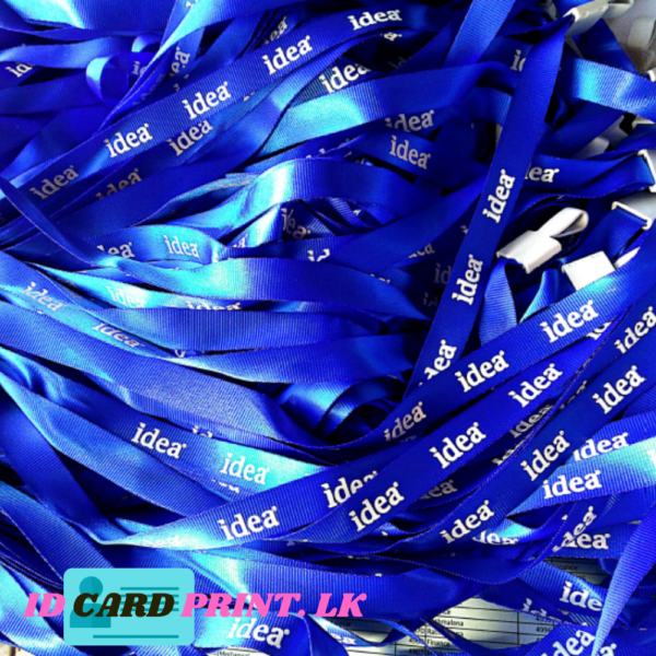 Lanyard printing, 1 color, Nylon, Screen print