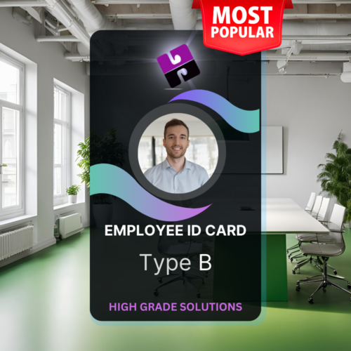 ID Card Print - Type B - Most Popular - 760
